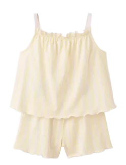 Striped short pyjamas - Sæt