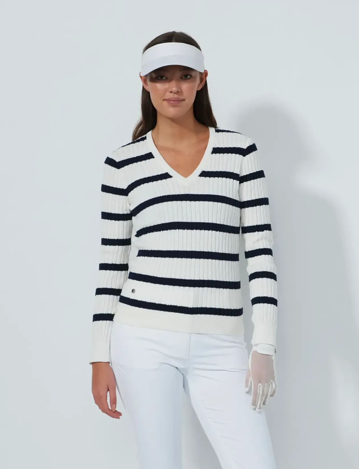Stripe Madelene Pullover - Langærmede T-shirts