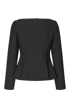 2360 Structured Crepe, Square Neckl - Lette jakker
