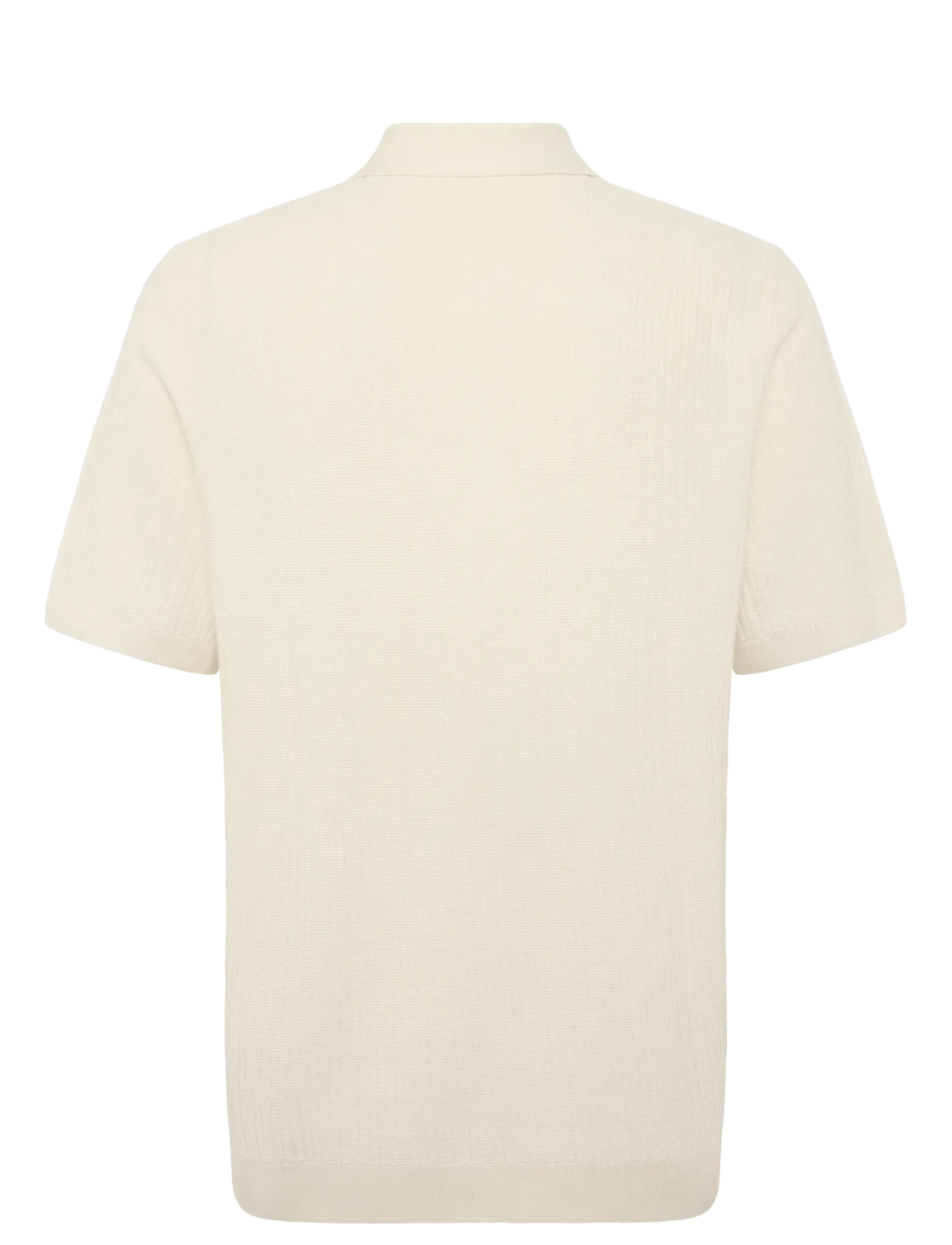 structured knit polo - Kortærmede poloer