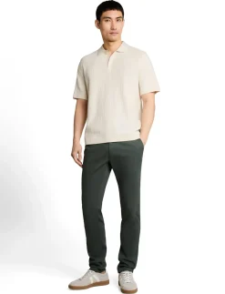 structured knit polo - Kortærmede poloer