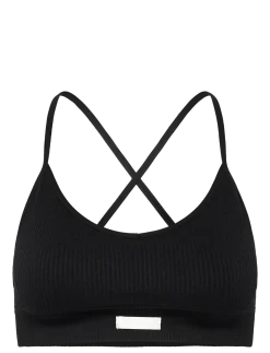STUDIO SEAMLESS RIBBED STRAP BRA - Sports-bh'er