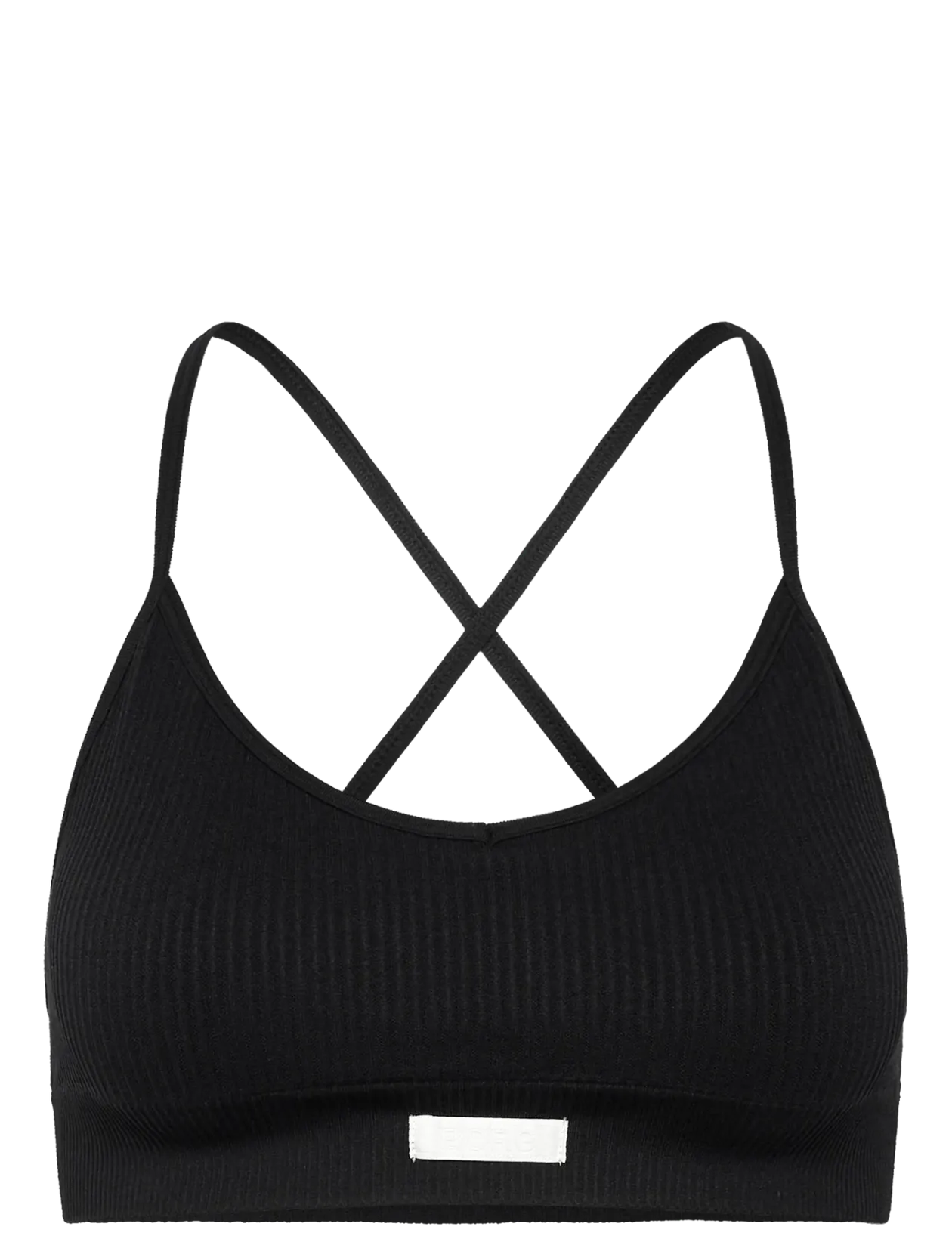 STUDIO SEAMLESS RIBBED STRAP BRA - Sports-bh'er