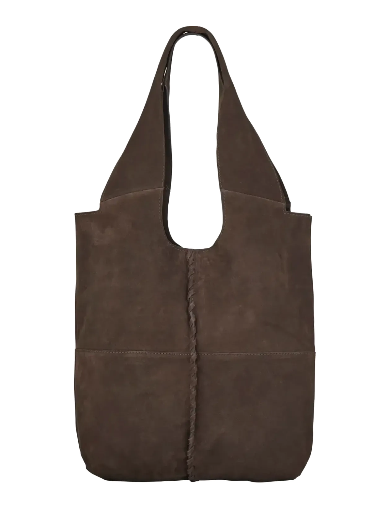 Suede Demi Bag - Shoppere