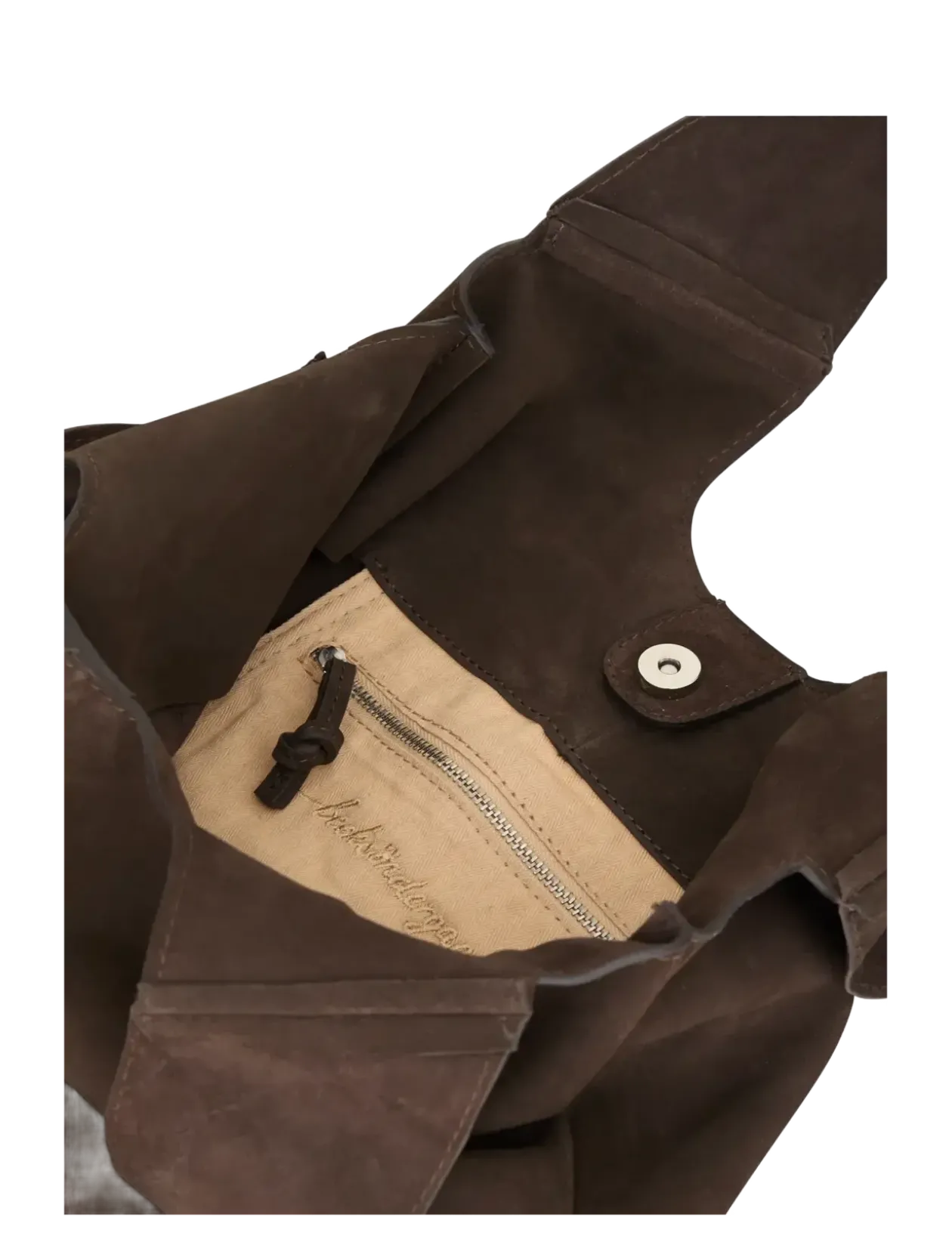 Suede Demi Bag - Shoppere