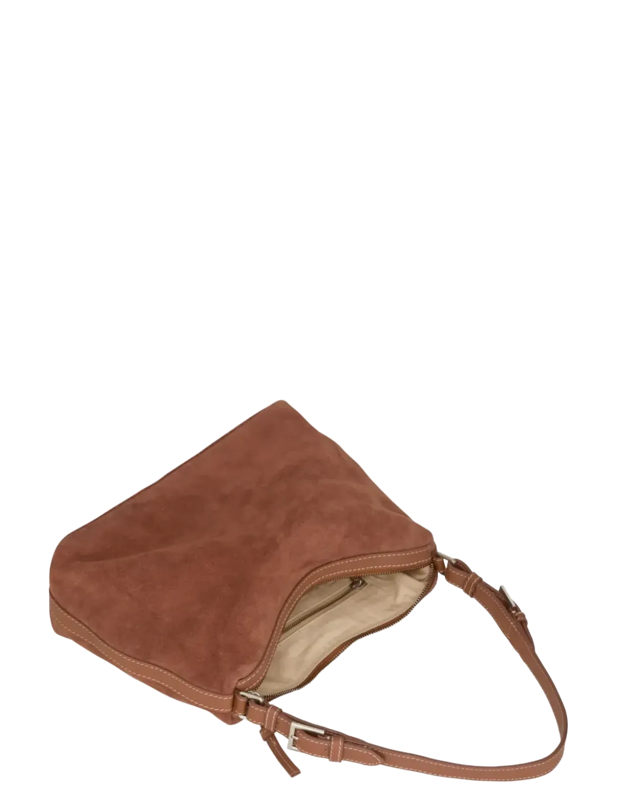 Suede Ginni Medi Bag - Skuldertasker