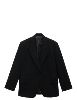 Suit blazer with flap pockets - Enkeltradede blazere