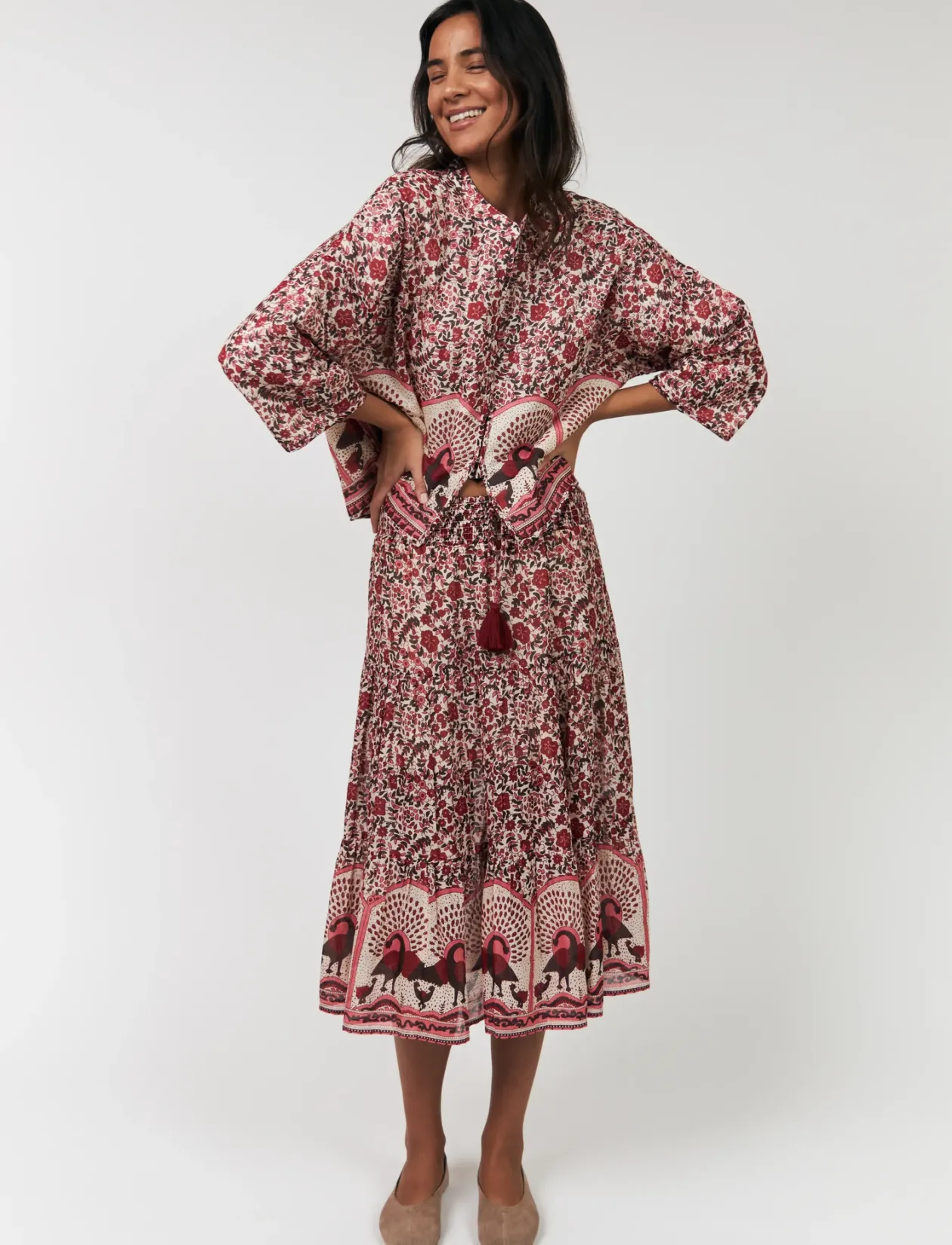 SunnyLL Midi Skirt - Midinederdele