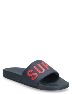 SUPERDRY POOL SLIDE - Badesko & Badesandaler