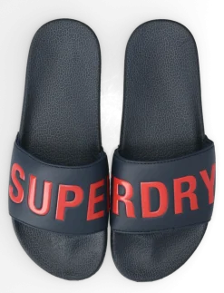 SUPERDRY POOL SLIDE - Badesko & Badesandaler