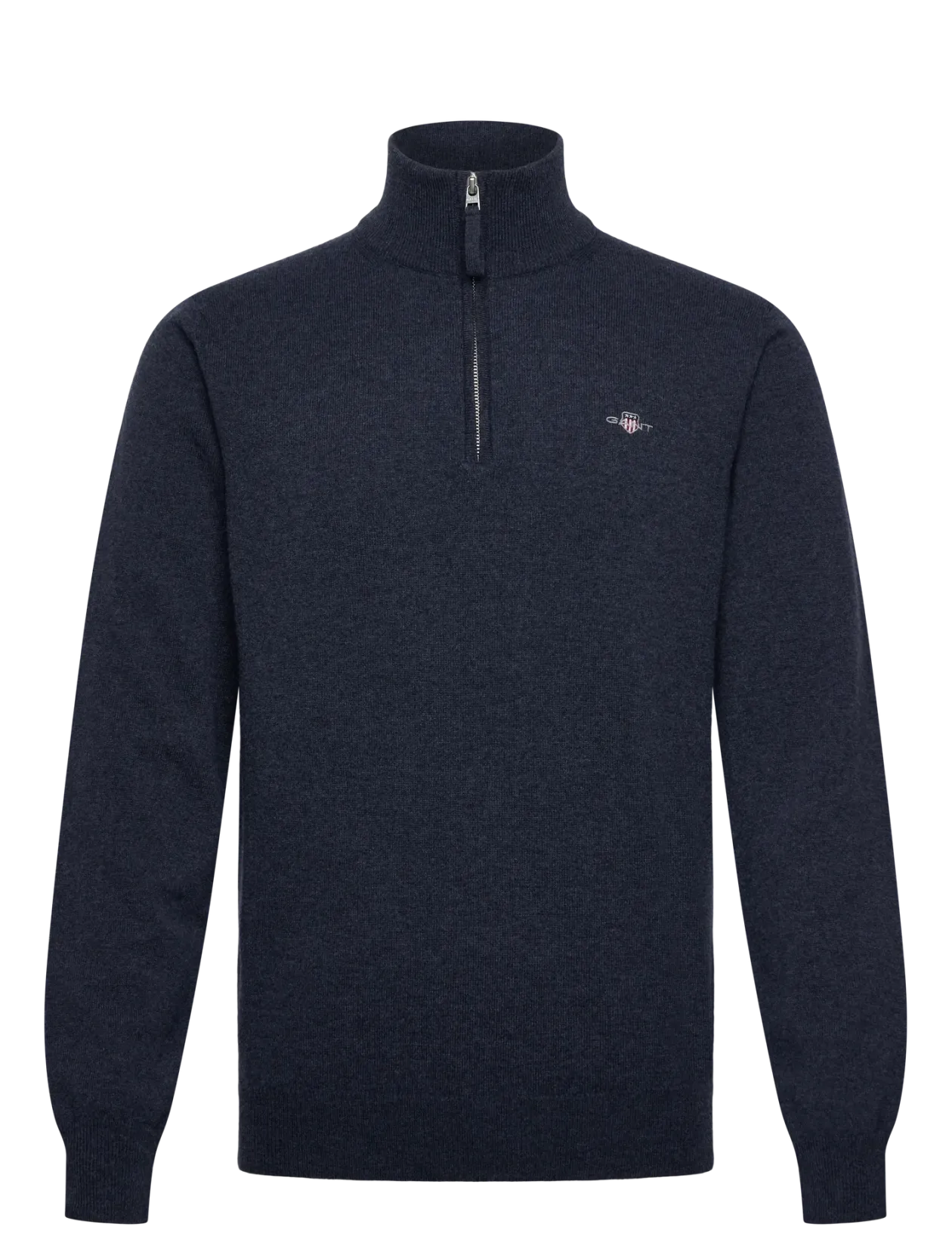 SUPERFINE LAMBSWOOL HALF ZIP - Strik