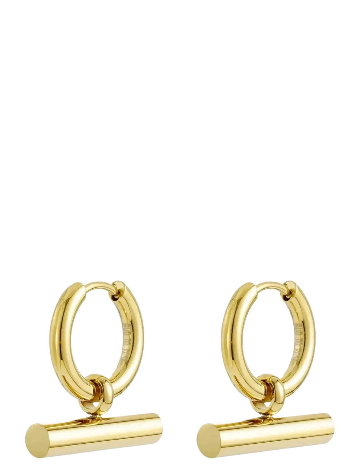 T-Bar Hoop Silver - Creoler