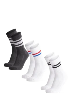 Tennis Crew Socks 3-pack - Strømper