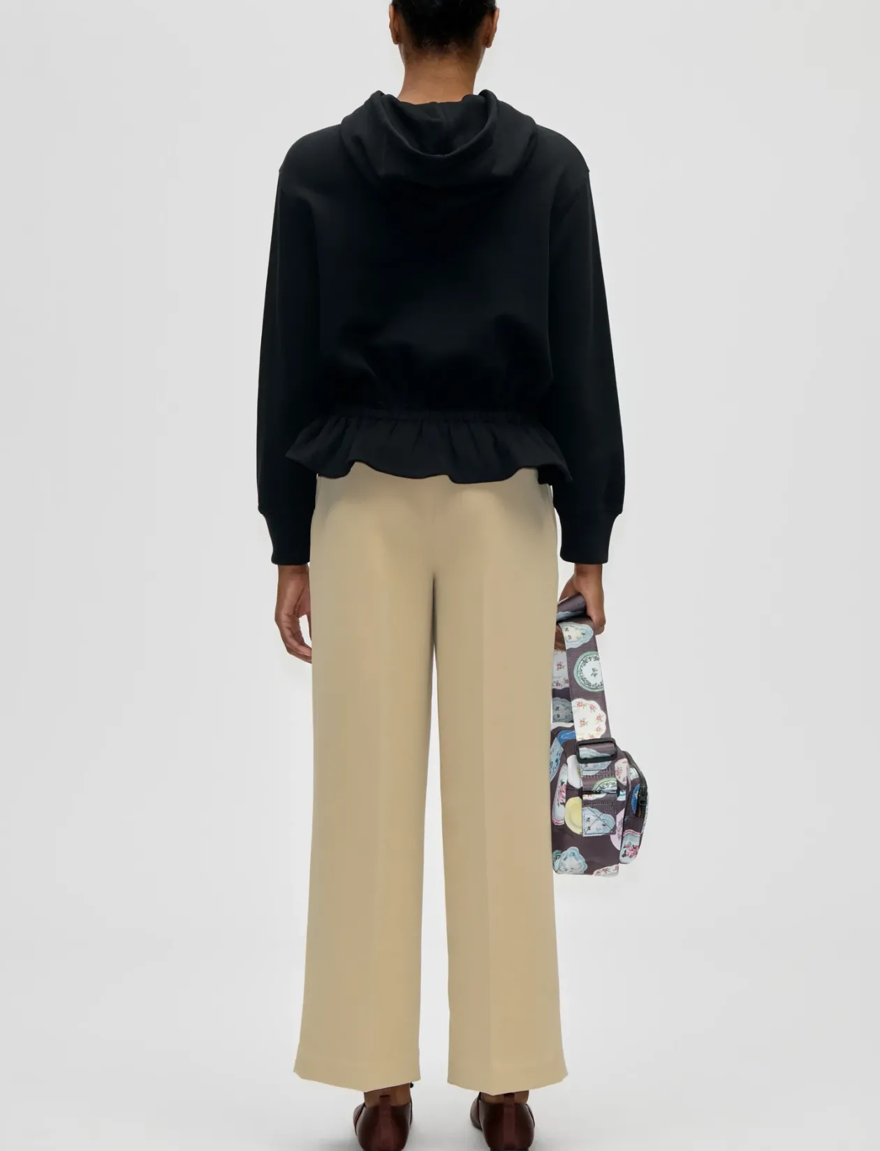 Terry, Cinched Waist Sweatshirt - Hættetrøjer