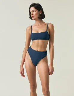 Textured Bikini Top - Bandeaubikinier