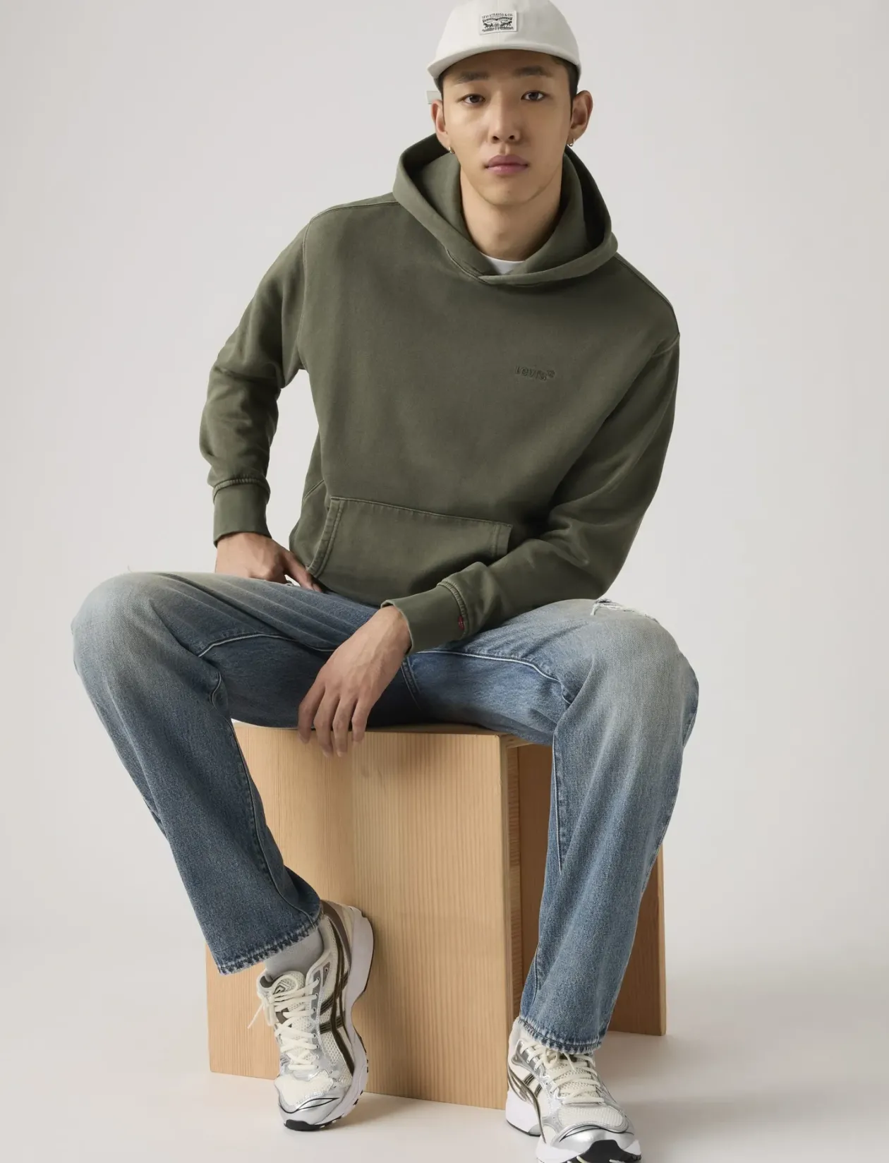 THE AUTHENTIC HOODIE GARMENT D - Hættetrøjer