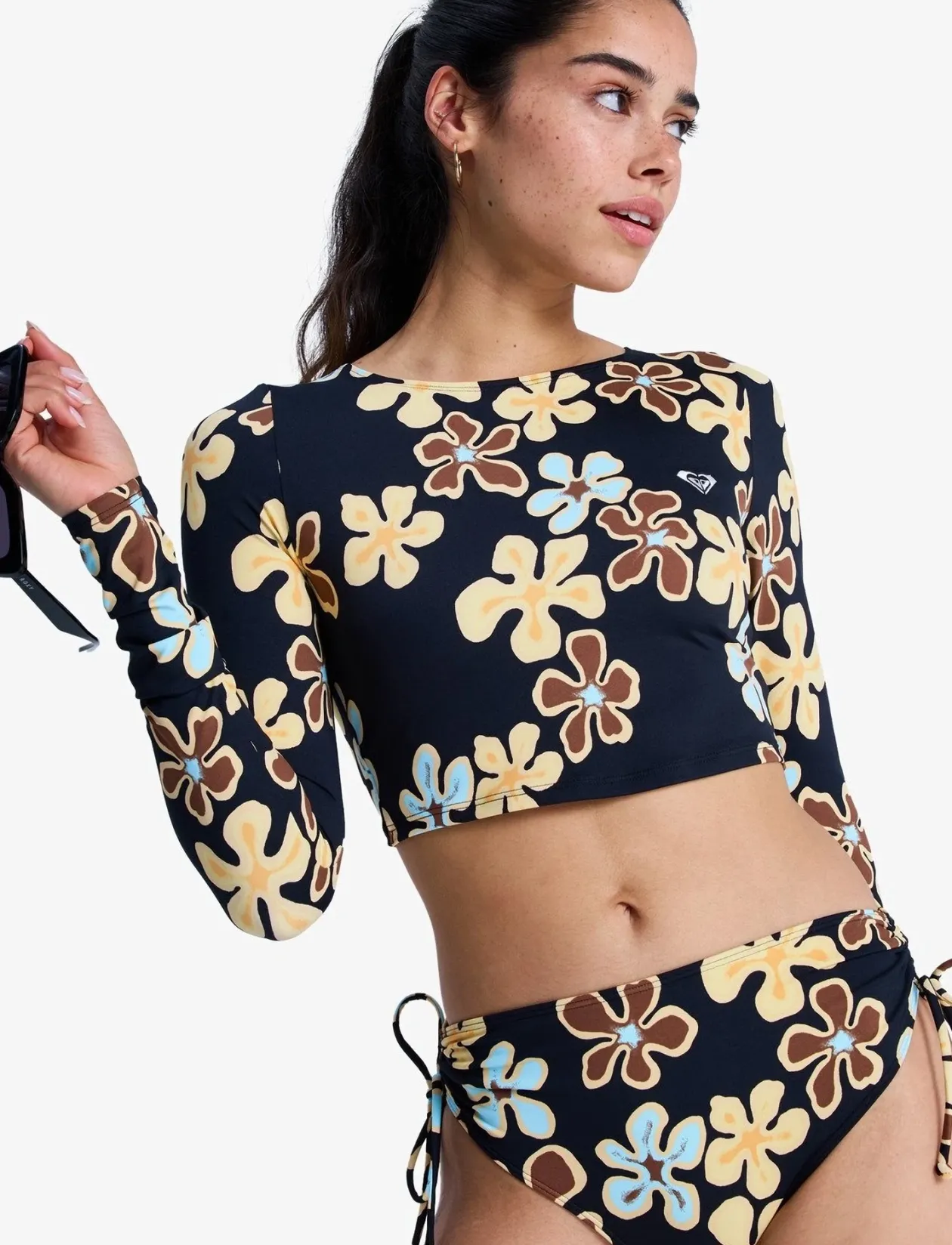 THE BEACH BABE LS CROP - Bikinier