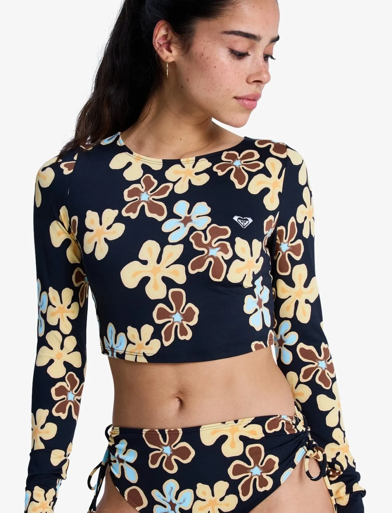 THE BEACH BABE LS CROP - Bikinier