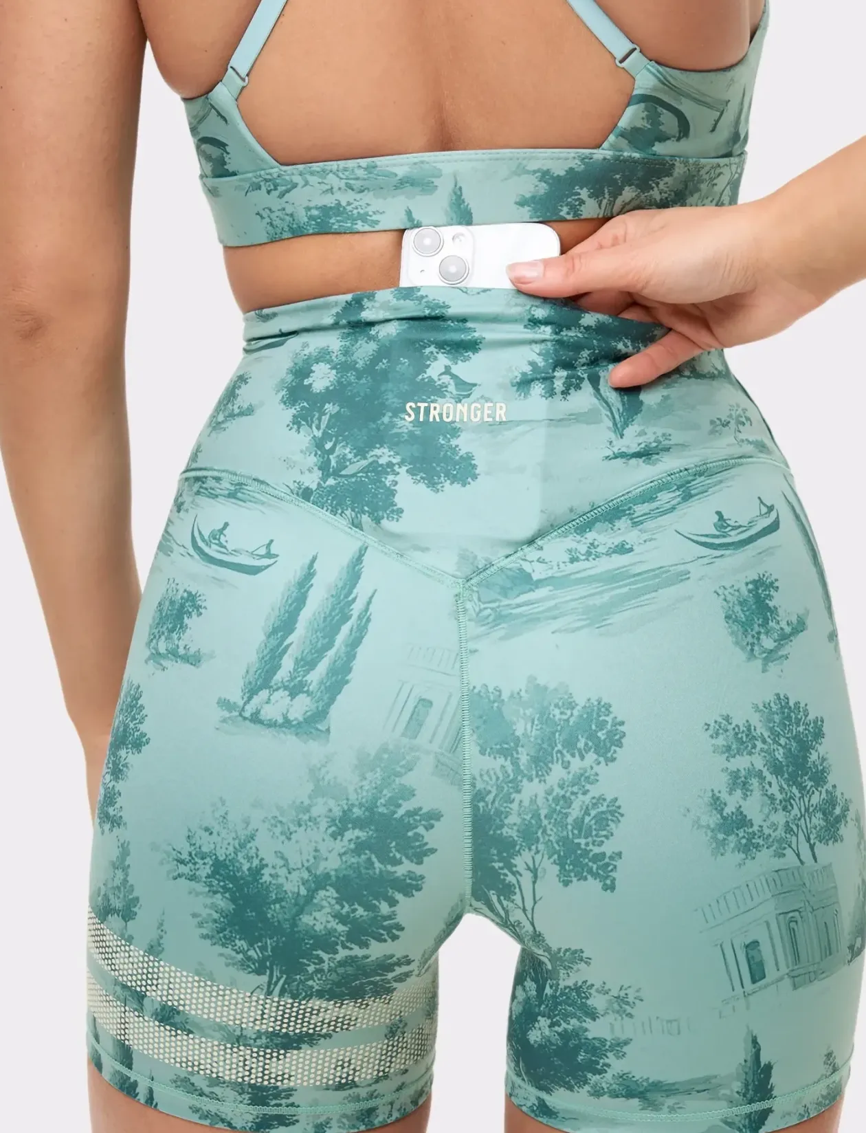 The Printed One Shorts - Træningstights