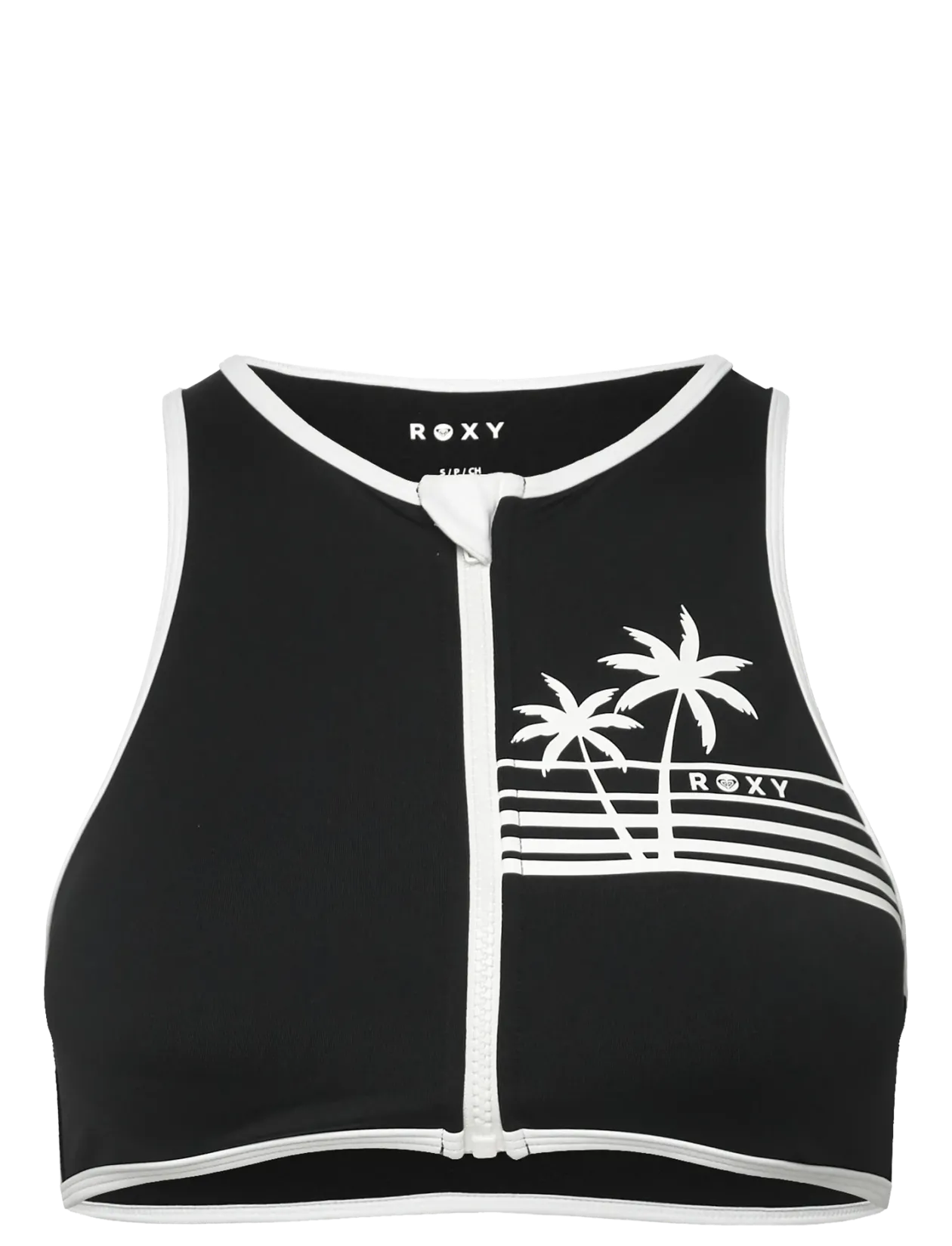 THE RETRO ESSENTIALS CROP TOP - Bikinier