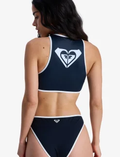 THE RETRO ESSENTIALS CROP TOP - Bikinier