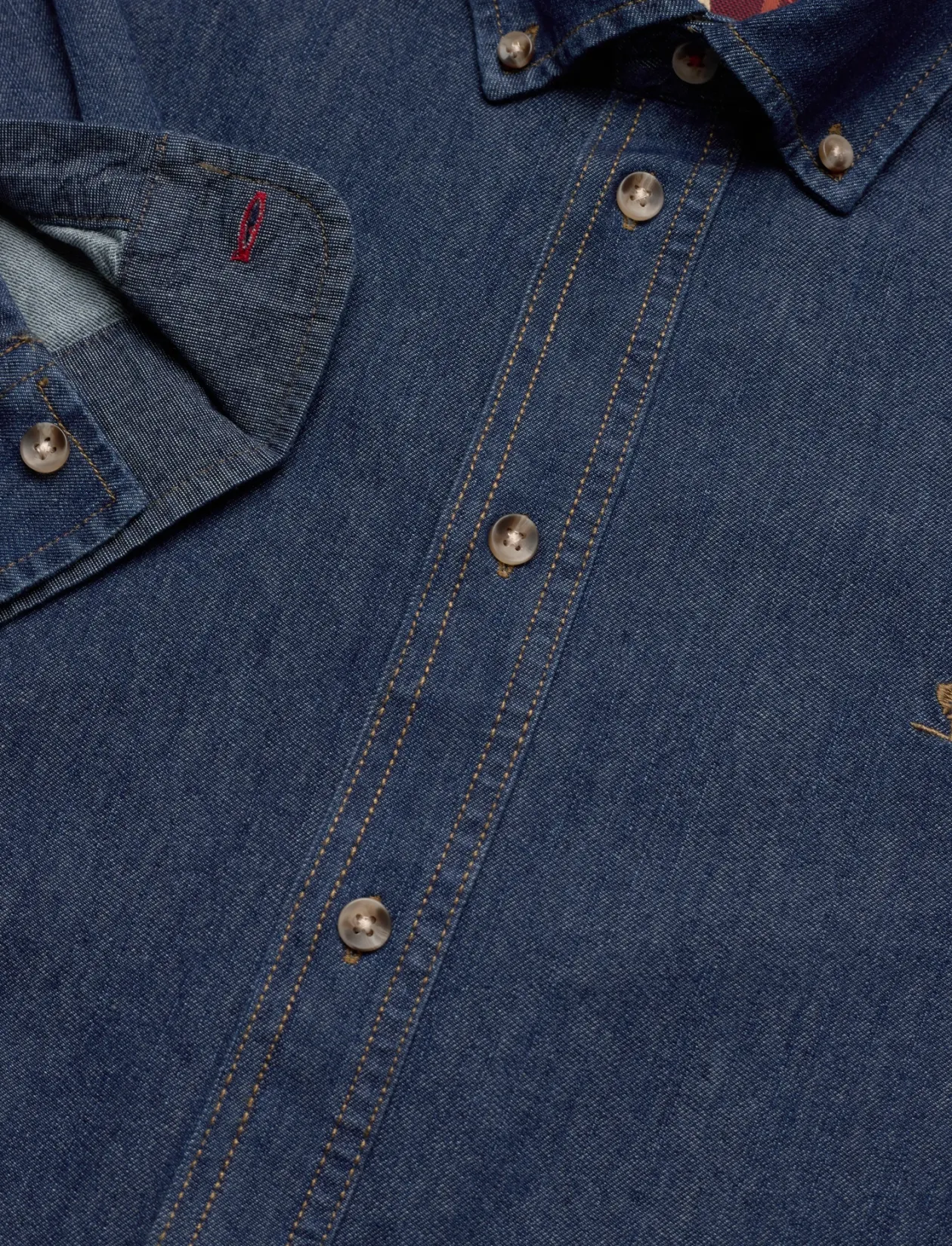 TIM REG COT MCS M SHIRT - Denimskjorter