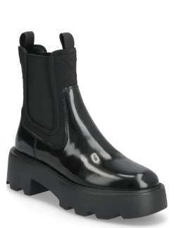 T MONOGRAM LUG CHELSEA BOOT 65MM - Flade ankelstøvler
