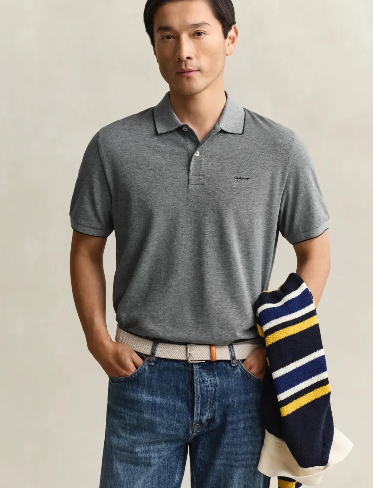 2 TONE SS POLO - Kortærmede