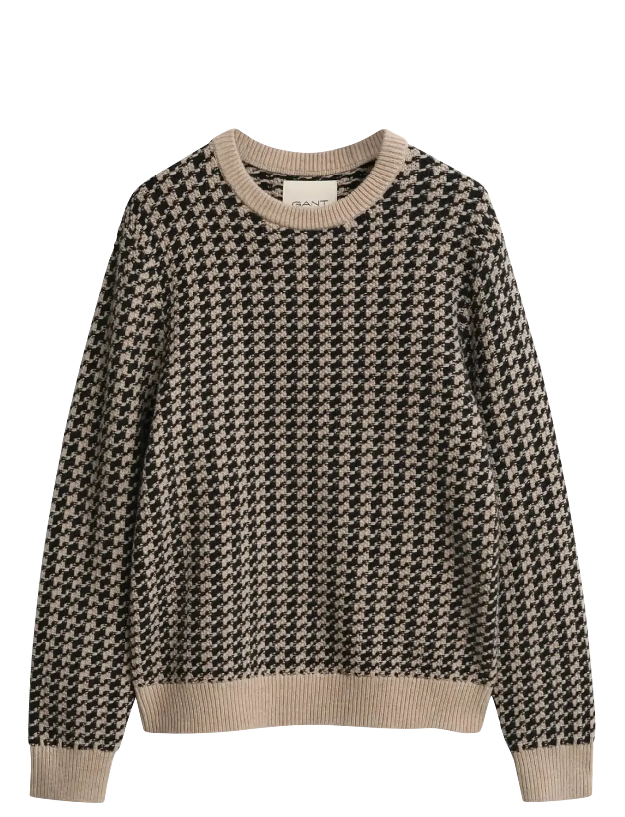 2-TONE TEXTURE C-NECK - Rund hals