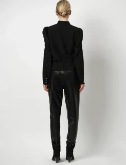 Trinity pleated top - Langærmede bluser