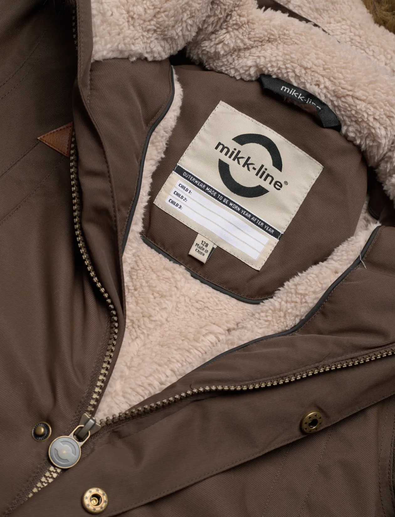 Twill Nylon Boy Parca - Parkas