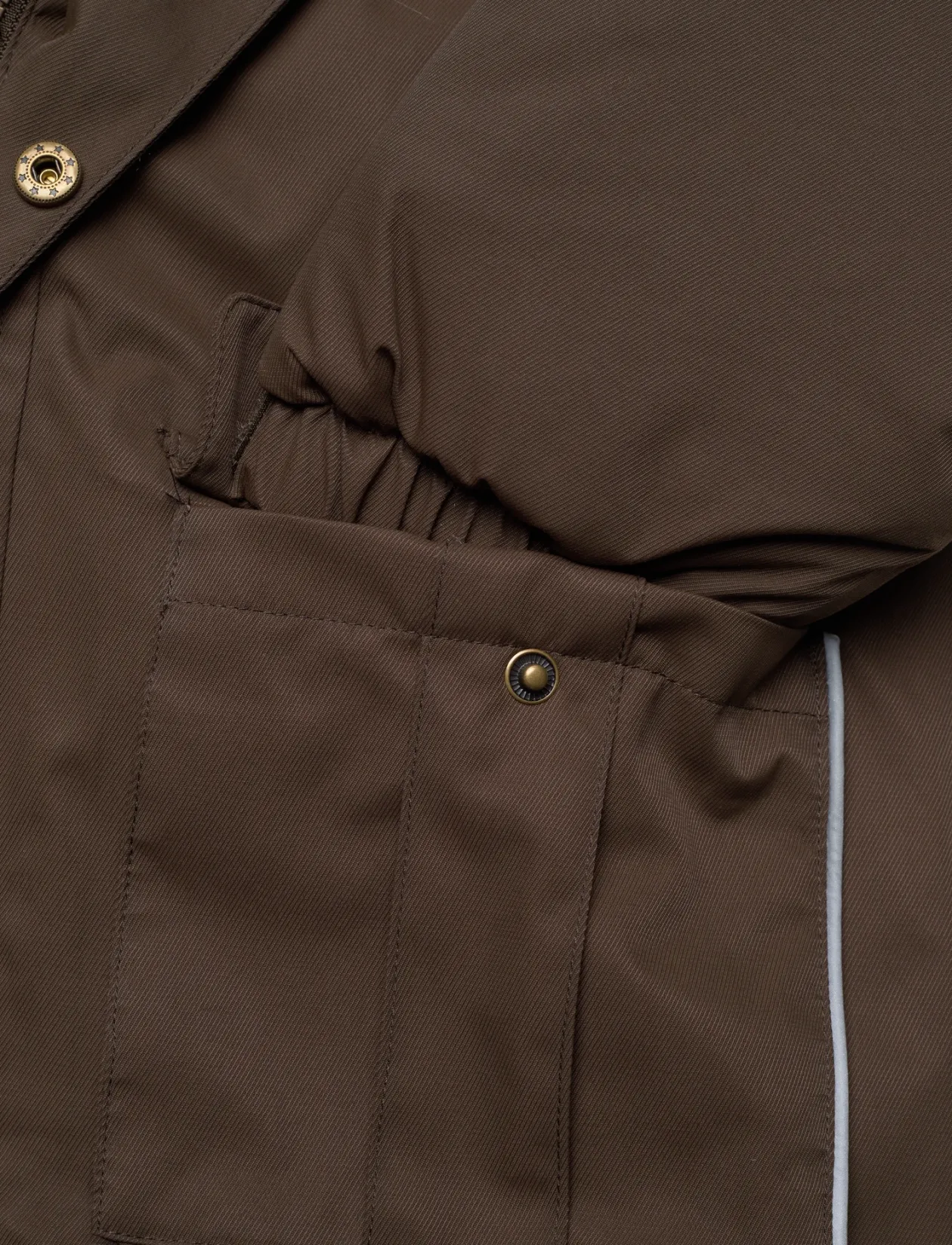 Twill Nylon Boy Parca - Parkas