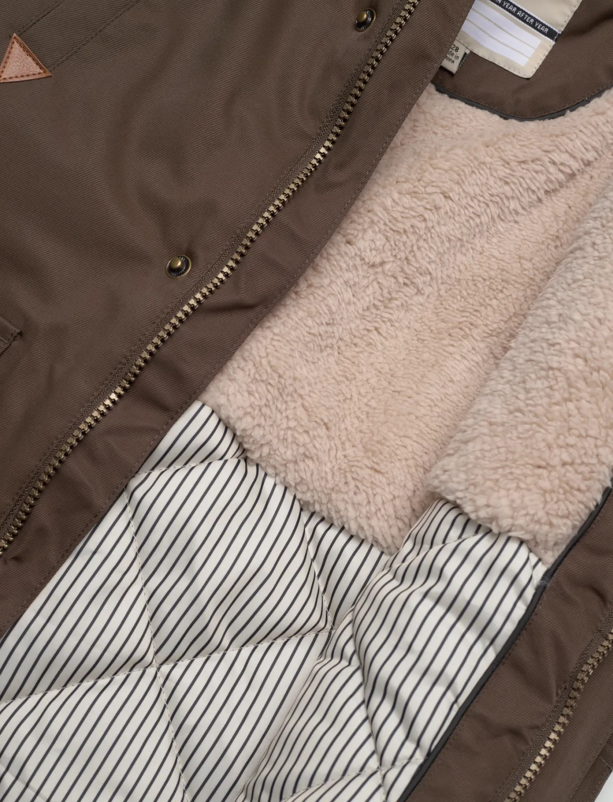 Twill Nylon Boy Parca - Parkas