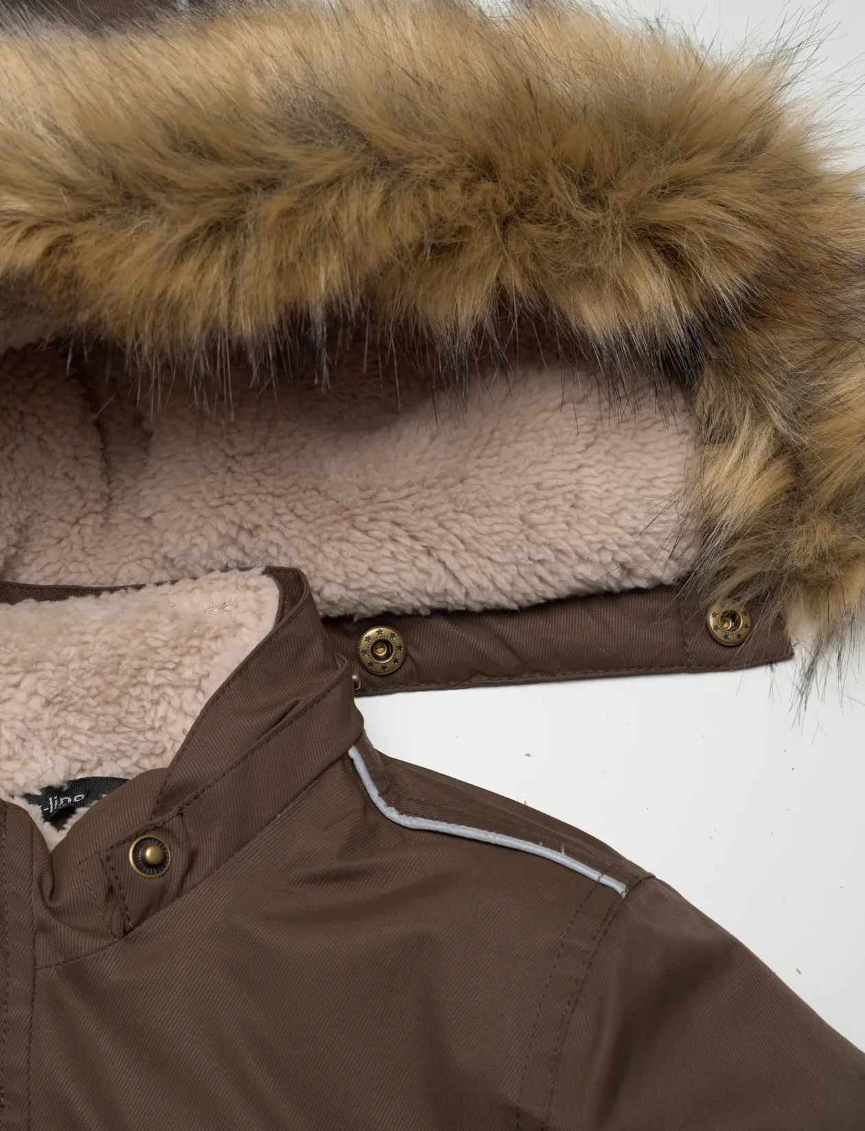 Twill Nylon Boy Parca - Parkas