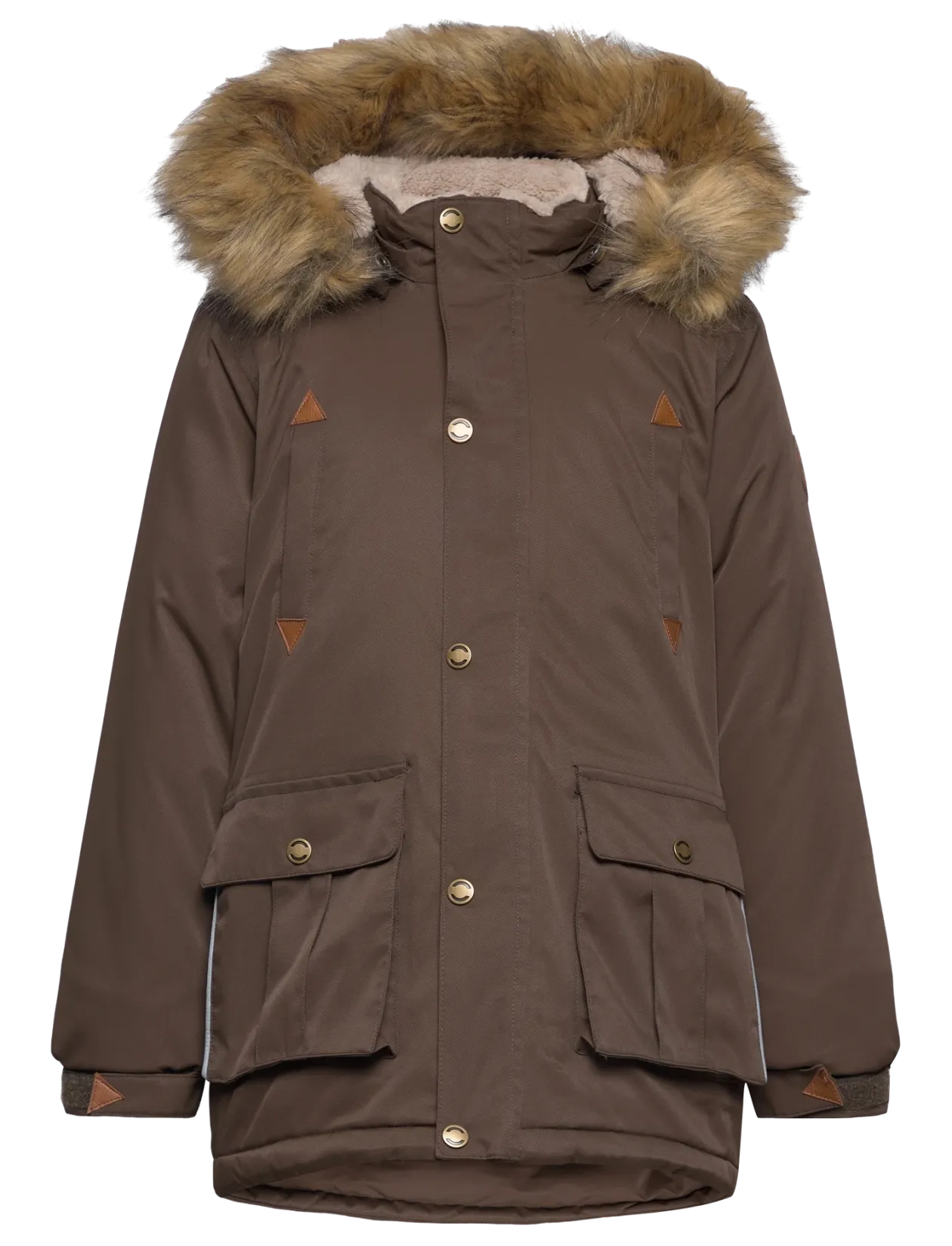 Twill Nylon Boy Parca - Parkas