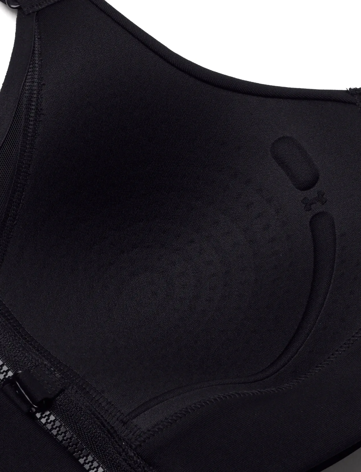 UA Infinity High Zip 2.0 Bra - Sports-bh'er