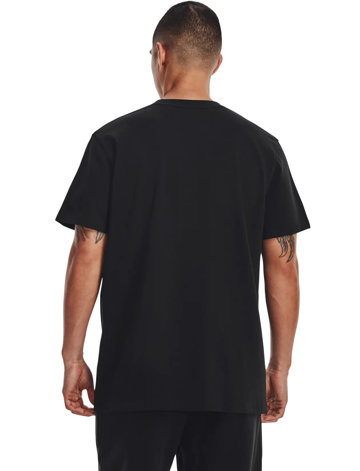 UA M LOGO EMB HEAVYWEIGHT SS - T-shirts