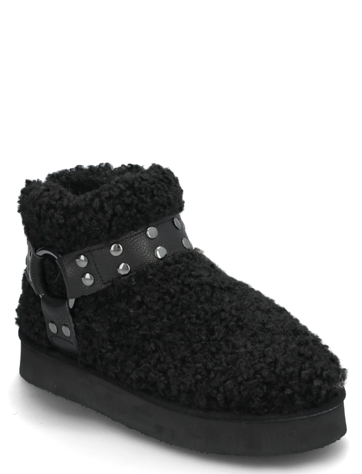 Varm Flatform Ankle Boot #SU - Bamsestøvler