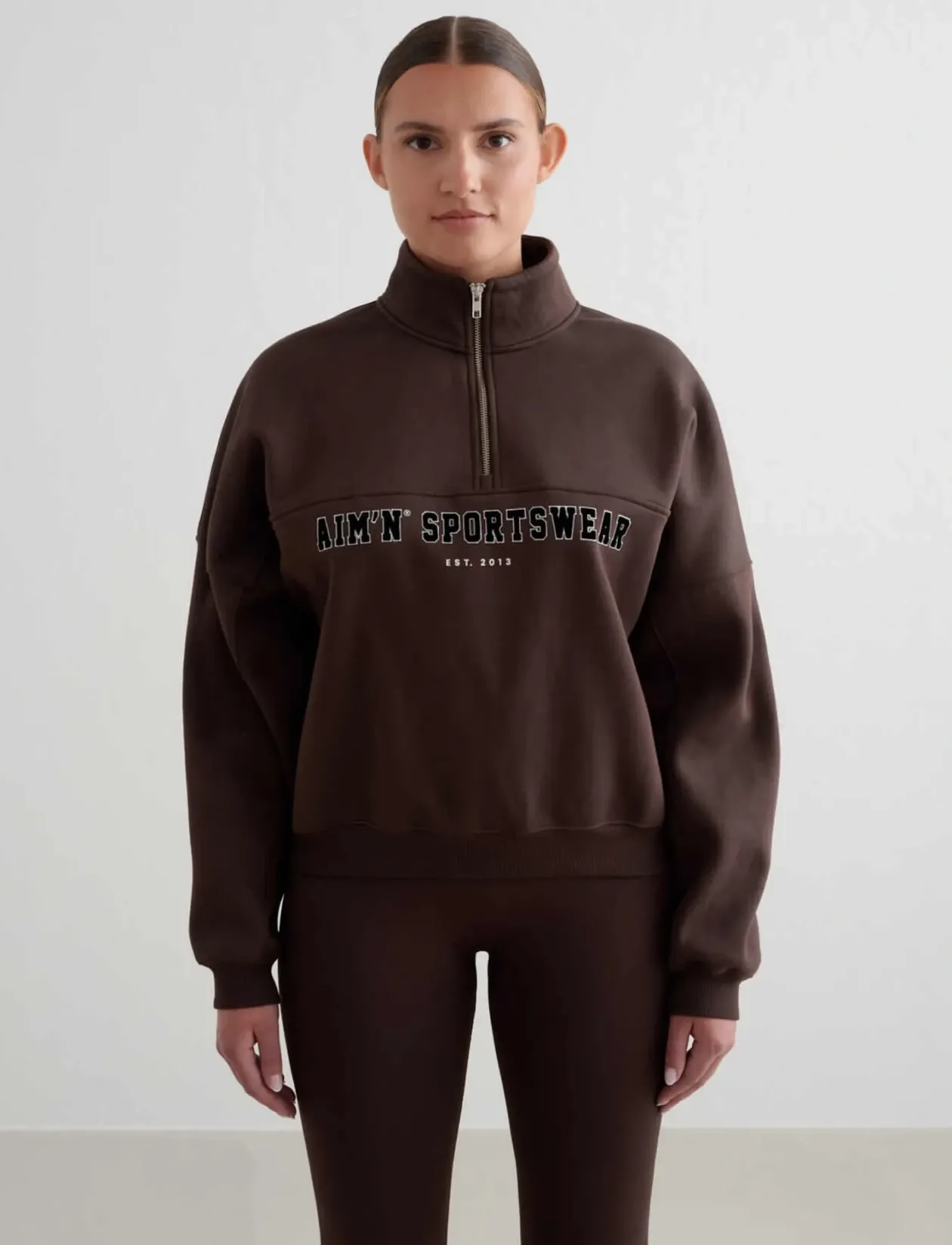 Varsity Sweat Half Zip - Sweatshirts