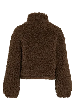 VIFIOLA L/S SHORT JACKET - Fake Fur
