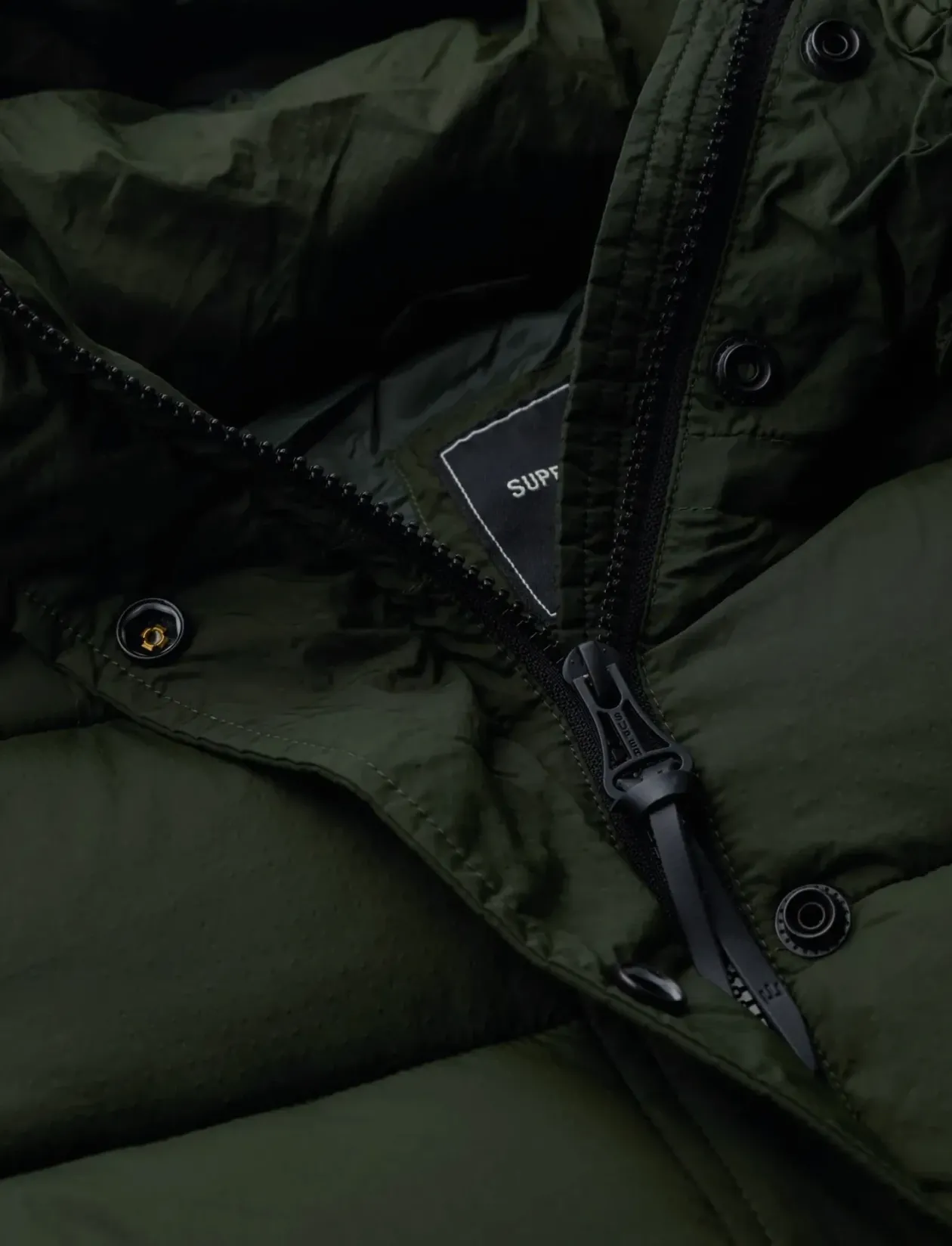 VINTAGE HOODED MID LAYER SHORT - Dunjakker