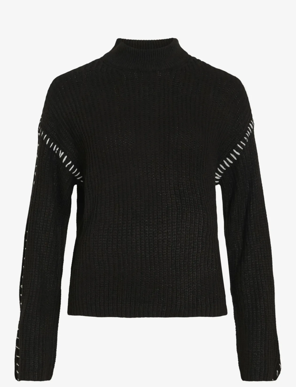 VISIGGA L/S STITCH KNIT PULLOVER/KA - Strik