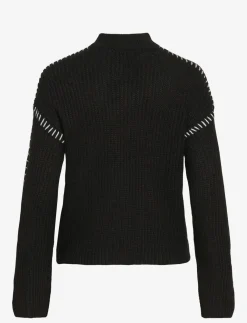 VISIGGA L/S STITCH KNIT PULLOVER/KA - Strik