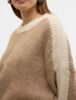 VMCORDELIA LS O-NECK PULLOVER GA - Strik