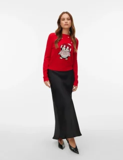 VMCUTE LS O-NECK PULLOVER XMAS BOX - Strik