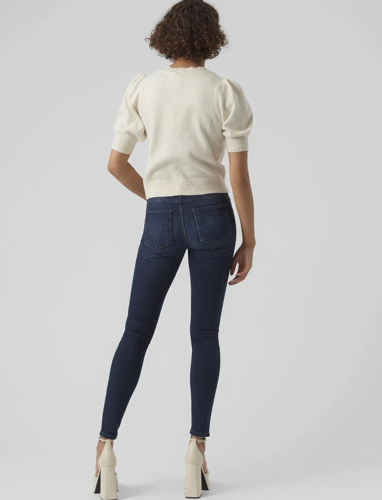 VMDOFFY 2/4 O-NECK PULLOVER GA NOOS - Strik