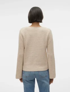 VMGINGER LS KNIT PULLOVER VMA - Strik