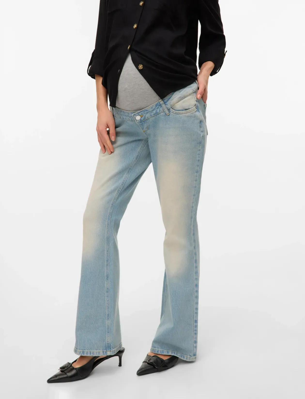 VMMGEMINI FLARED LB JEANS - Flared jeans
