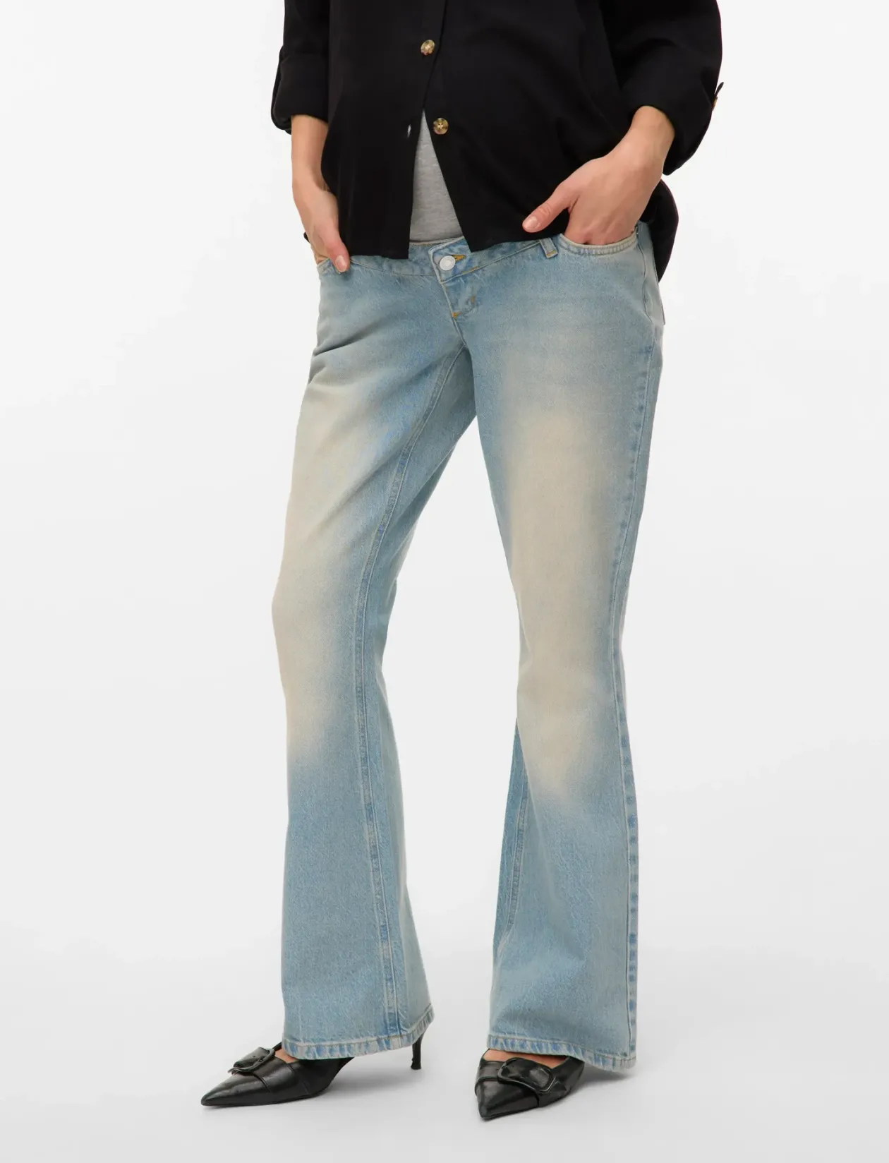 VMMGEMINI FLARED LB JEANS - Flared jeans