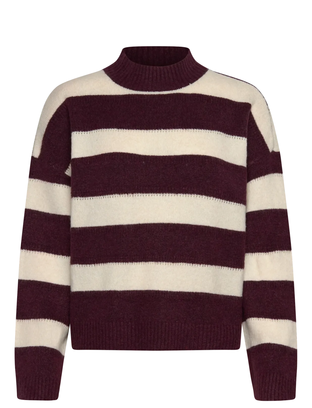 VMMINEZ LS HIGHNECK SHORT PULLOVER - Strik